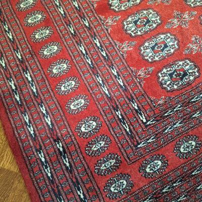 Beautiful woven rug.