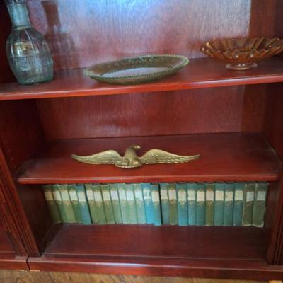 Misc. decor.  Book collection.