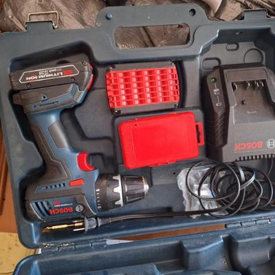 Bosch drill.