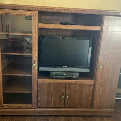 Wooden Entertainment Center