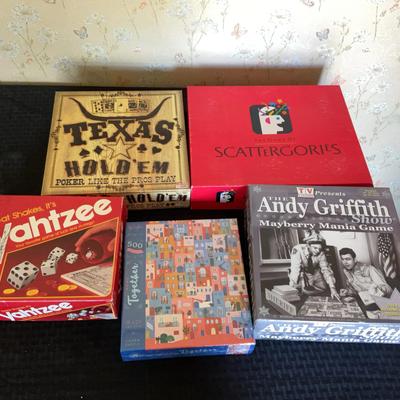 4 Board Games + a Puzzle