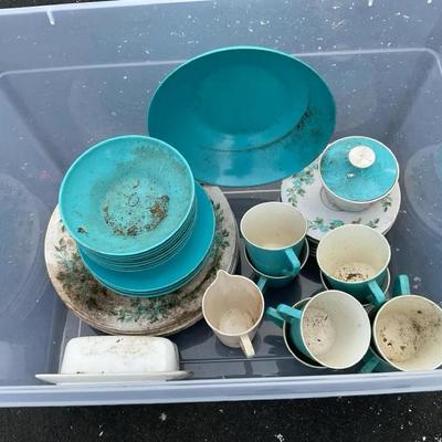 Melamine Dish Set
