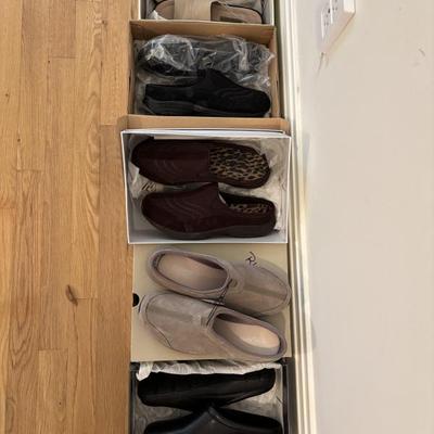 Women’s shoes all new in boxes. Sizes 7.5-9