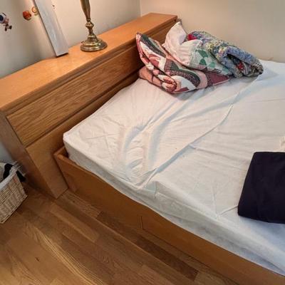 Queen size bed- $200