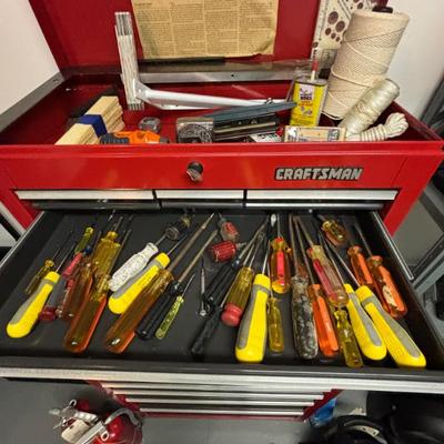 Tools only. Craftsman chest has been sold 