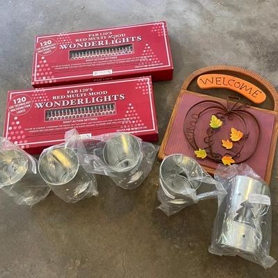 Lot Of Christmas And Autumn Holiday Decor