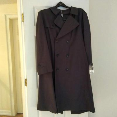 CHRISTIAN DIOR Black Trench Coat