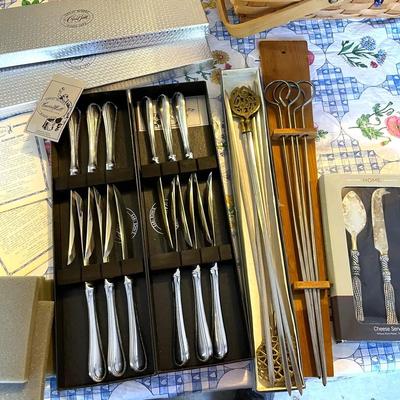 Lot Of Utensils Including Carvel Hall Knives