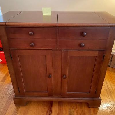Fold Out Bar Cabinet By Stanley Furniture