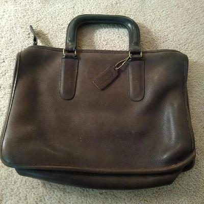 COACH Darker Brown Leather Bag