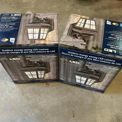 Two Boxes Brand New Outdoor LED Lantern Small Light Fixtures