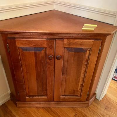 Short Corner Storage Cabinet