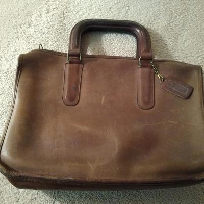 COACH Lighter Brown Leather Bag