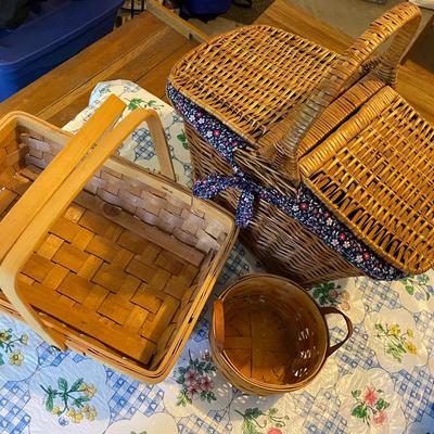 Lot Of Baskets Including Longaberger