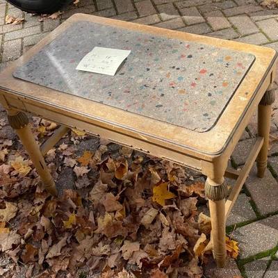Small Vintage Bench Or Side Table