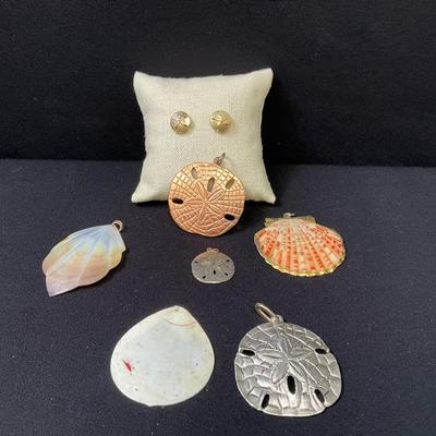 Starfish Pattern And Seashell Costume Jewelry