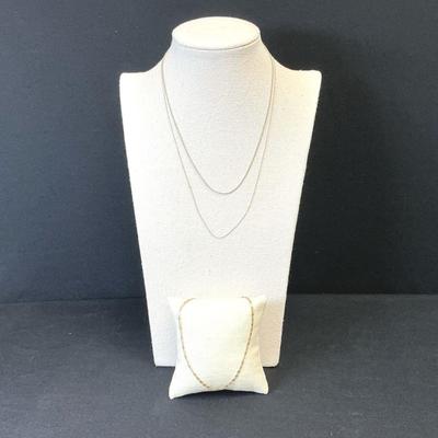 14K Chains And Anklet 