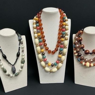 Big Beaded Necklaces 