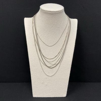 Sterling Silver Chain Bundle