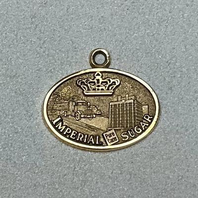 Gold Imperial Sugar Pendant