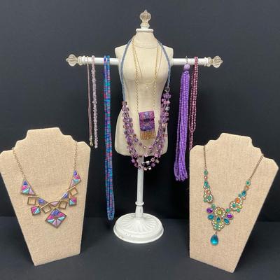 Purple Necklace Bundle 