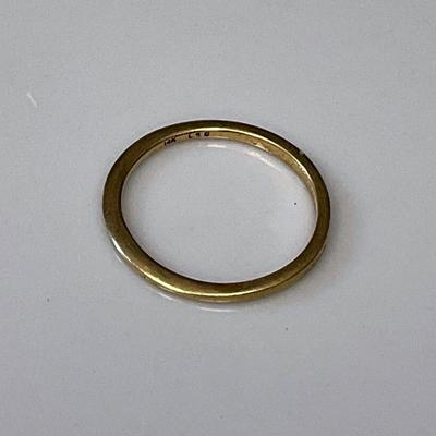 14K Gold Band