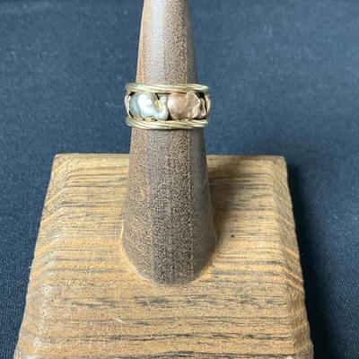 14k Gold Elephant Ring