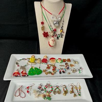 Various Christmas Jewelry
