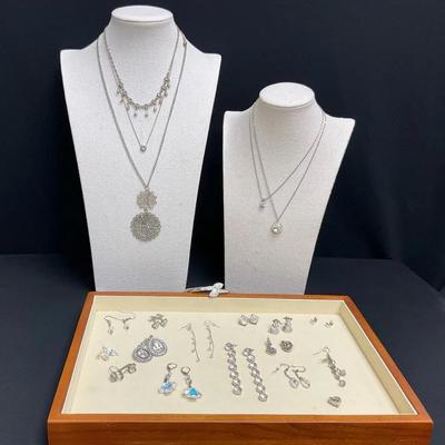 Vintage Silver With Sparkle 