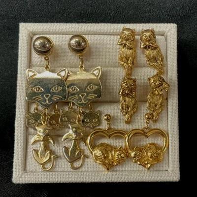 Various Cat Earrings