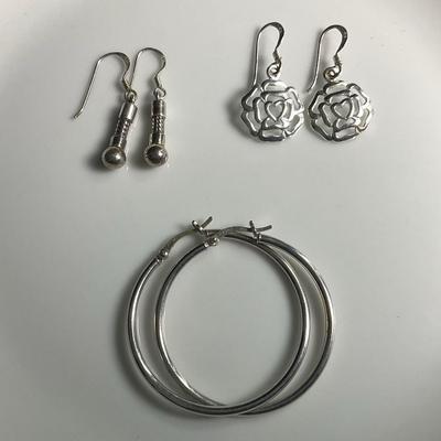 Sterling Silver Earrings 