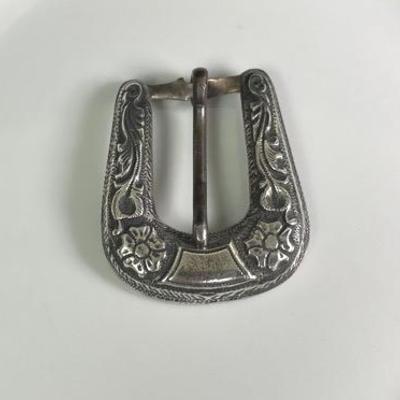 Sterling Silver Belt Buckle