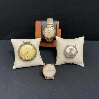 Vintage Westlock, Benrus And Timex Watches