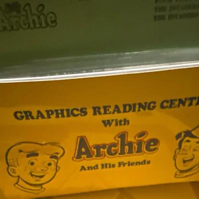 Box of Rare 1970s Archie Educational Comics – Reading Center Editions in Teaching Folders 