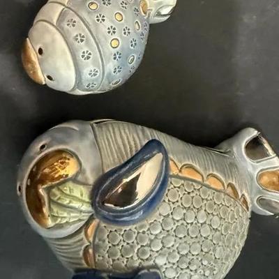 Rinconada De Rosa Handcrafted Sea Turtle Figurine Set – Limited Edition 