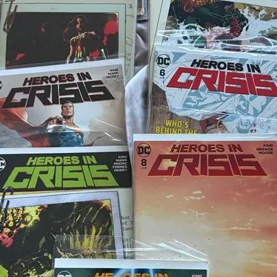 DC Comics – Heroes in Crisis (2018–2019) Complete 9-Issue Series 