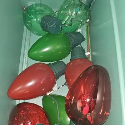Large Tote w/ Christmas Big Lights