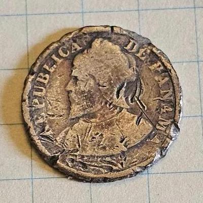 G2500 LEY 0900 PANAMA COIN