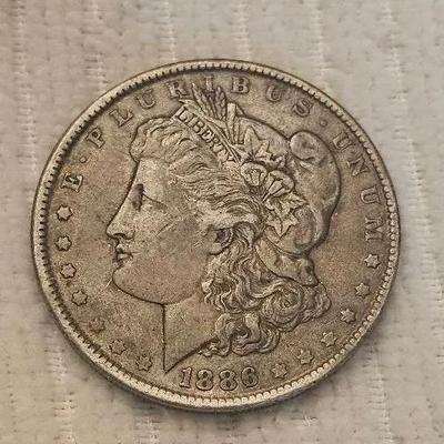1886 Morgan Silver Dollar