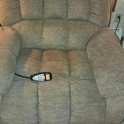 Brown Power Recliner Chair By EMOMO