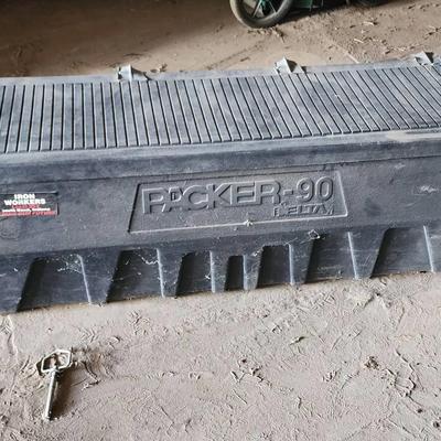 Black Plastic Tool Box 60z19x19" Packer-90 DELTA