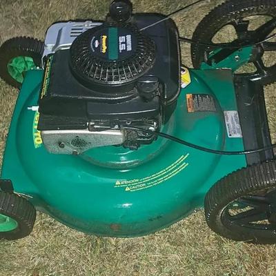 Green Push Mower PowerPro