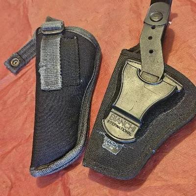 .45/9mm Holsters w/ Laser Bore Sighters 