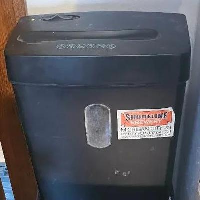Paper Shredder & 32x47x12" Shelf