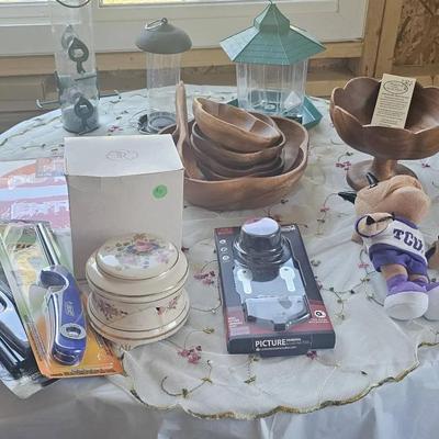 Porch Decor, Bird Feeders, And More