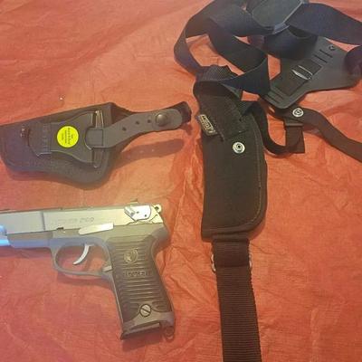 Ruger P90 Semi-Auto Handgun w/2 Holsters