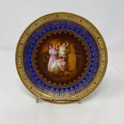 EPIAG D.F. Czechoslovakian Decorative Plate