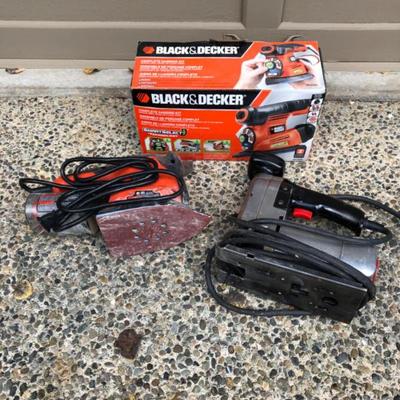 Craftsman Jig Saw & Black & Decker Hand Sander – Electric Tool Pair