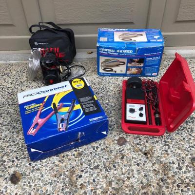 Emergency Roadside Gear – CB Radio, Inflators & Jumper Cables
