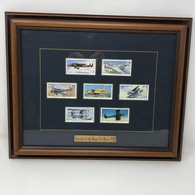 Aircraft of the Royal Air Force – 1938 Framed Collage